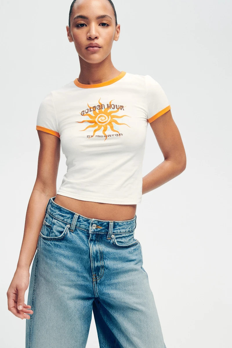 Fitted Cotton T-Shirt
