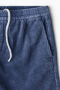 Loose-Fit Corduroy Shorts