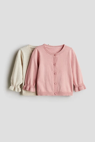 2-pack Fine-Knit Cardigans