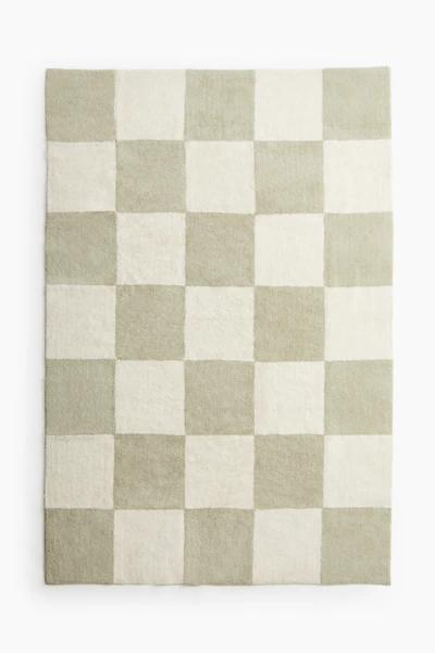 Large Wool-blend Rug