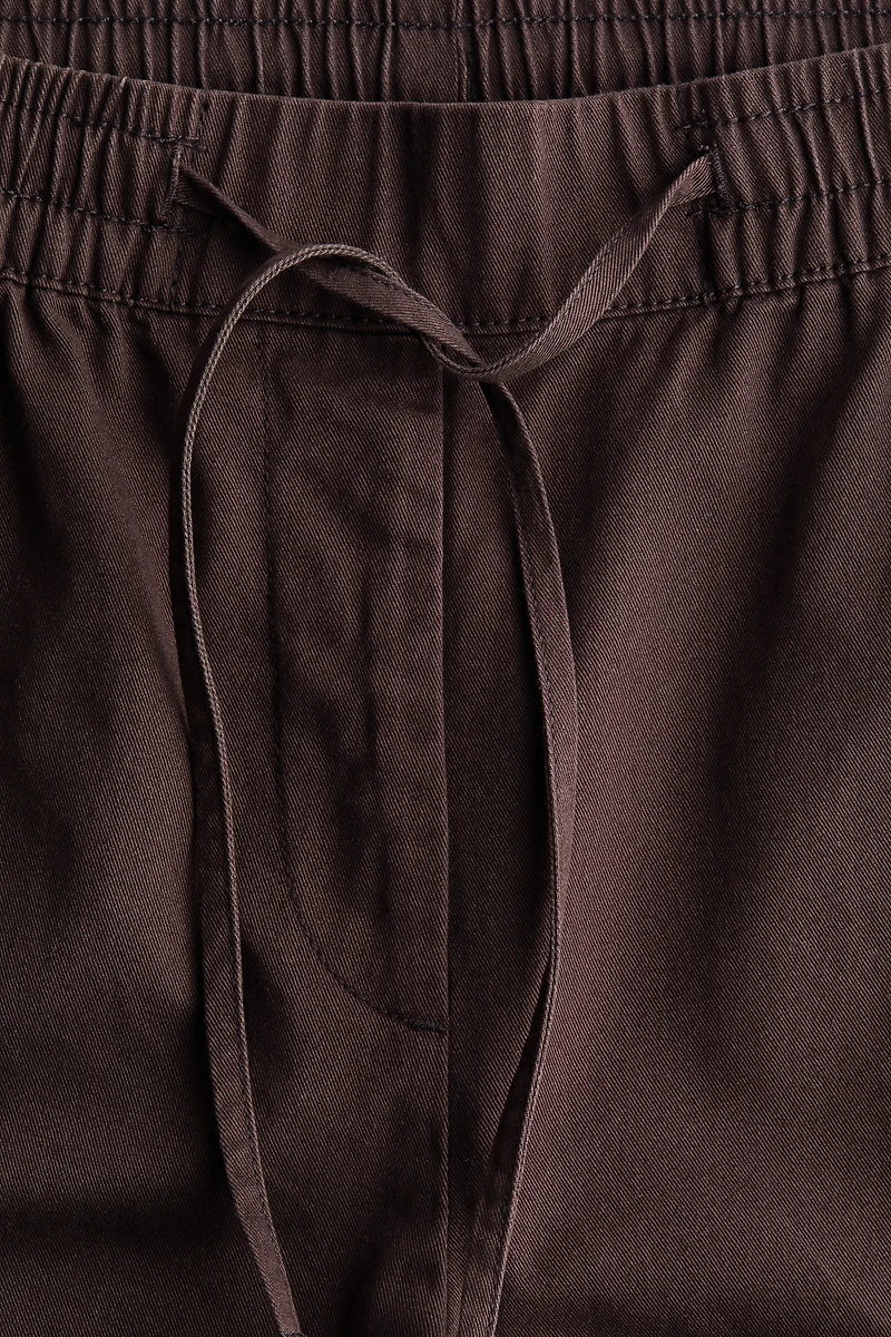 Cotton Drawstring Pants