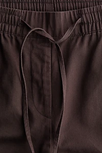 Cotton Drawstring Pants