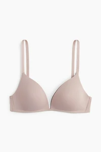 Padded Soft-Cup Microfiber Bra