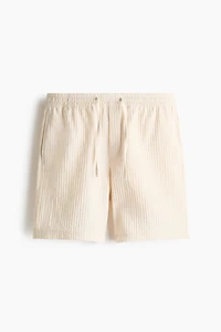 Relaxed-Fit Textured Shorts