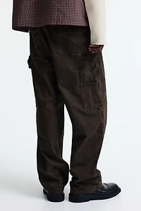 Pantalon ce menuisier coupe ample