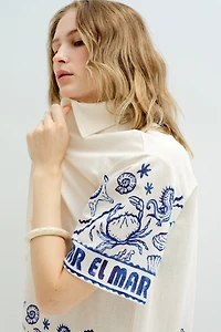 MAMA 2-Piece Shirt and Shorts Set