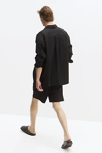 Four-Way Stretch Loose-Fit Shorts