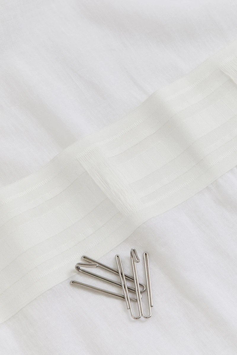 2-pack Linen-Blend Curtain Panels