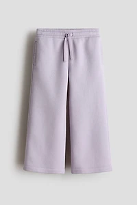 Pantalon de jogging large à l'intérieur brossé