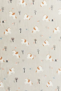 Patterned Fleece Throw