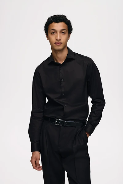 Slim-Fit Cotton Shirt