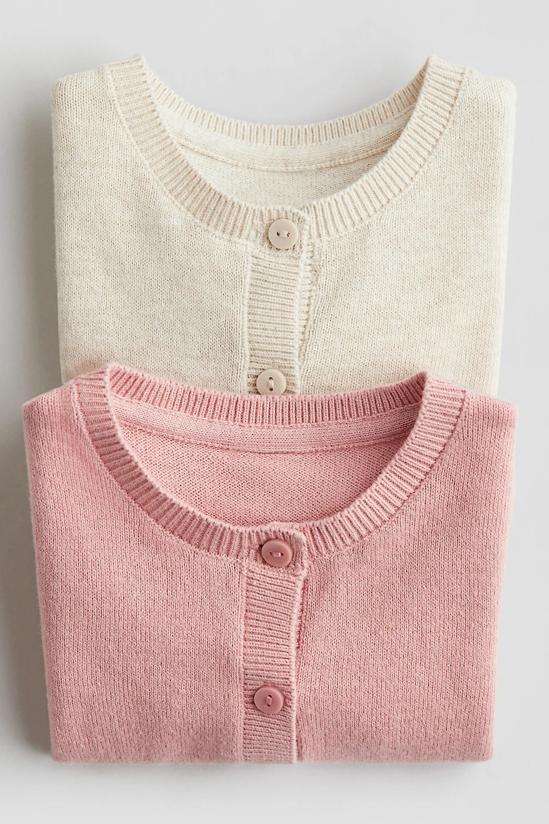 Lot de 2 chandails en tricot fin