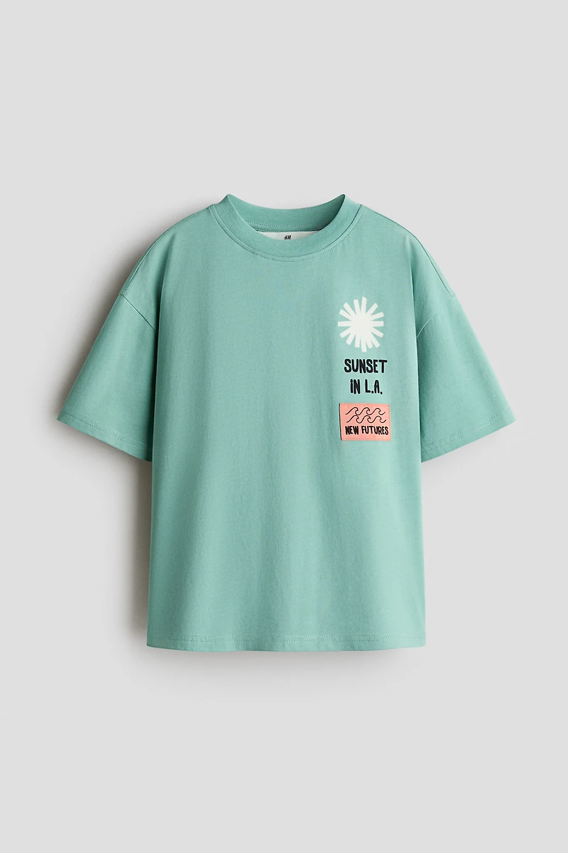 Printed Cotton T-Shirt