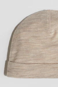 Merino Wool Jersey Beanie