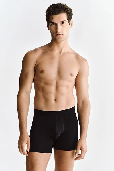 10-pack Mid-Length Boxer Briefs with Lycra®