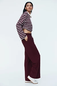 Wide-Leg Joggers