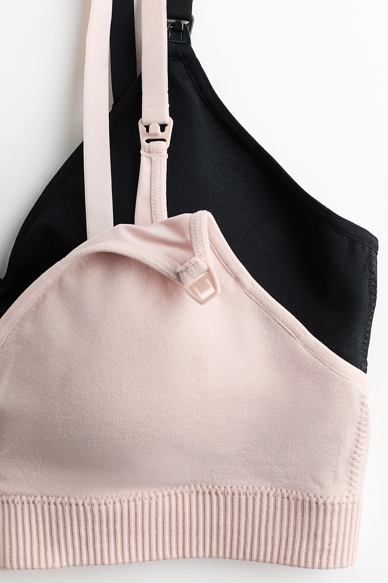 MAMA 2-pack Seamless Padded Nursing Bras