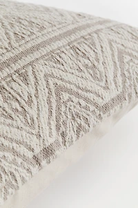 Textured-Pattern Cushion Cover
