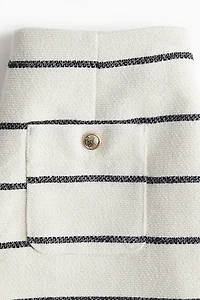 Short en tissu bouclé