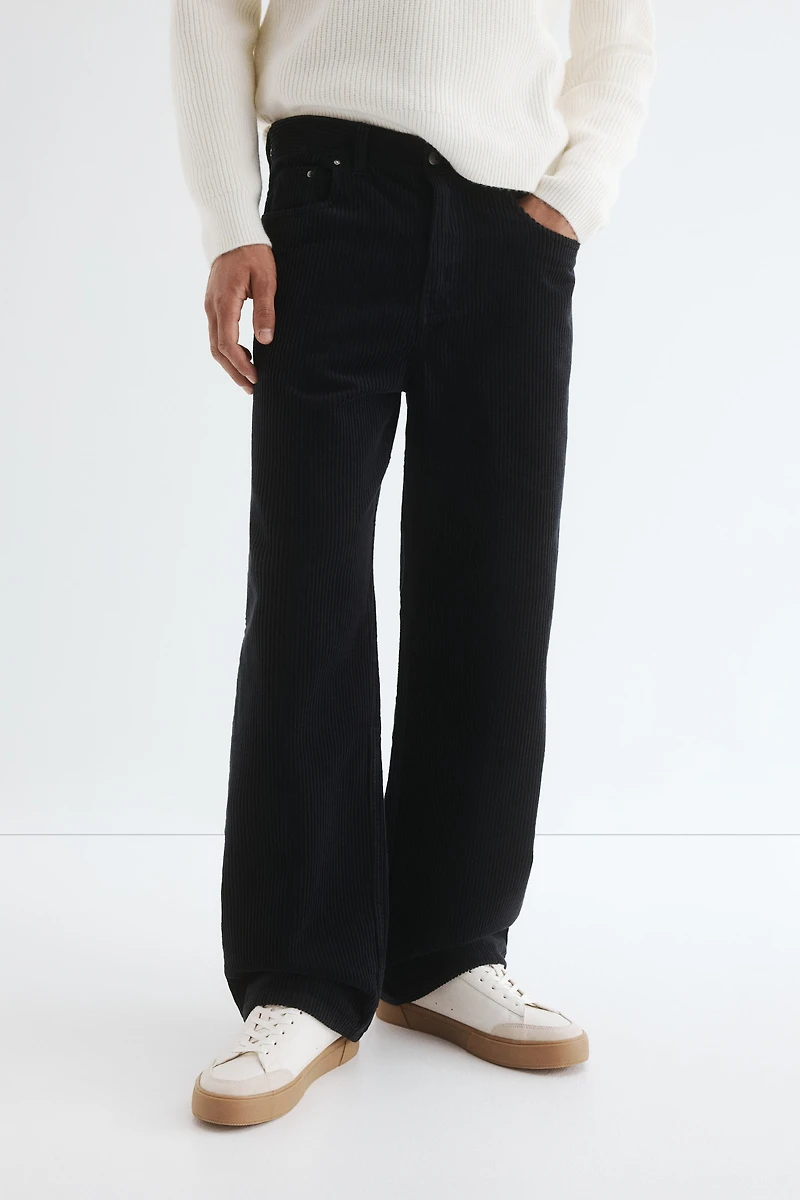 Relaxed-Fit Corduroy Pants