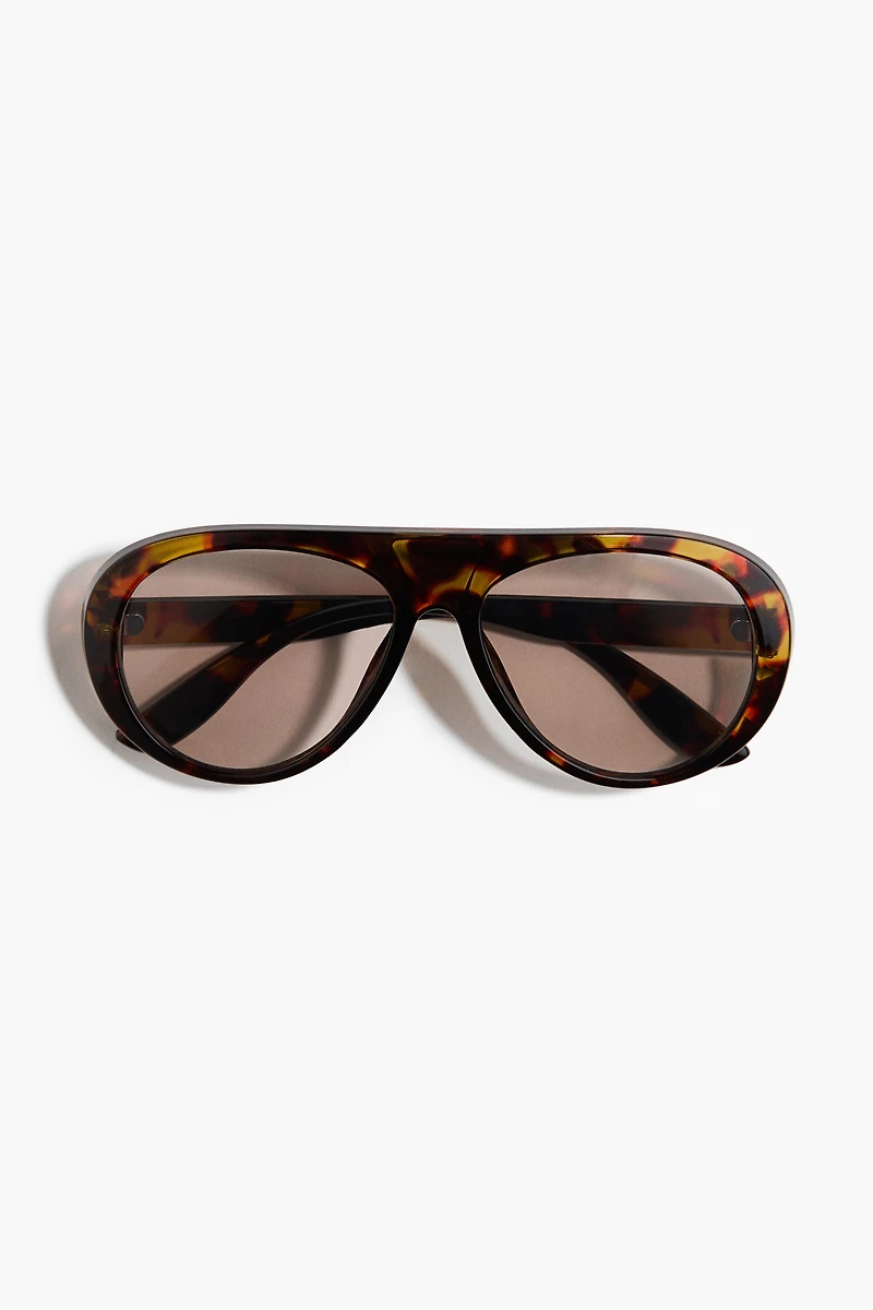 Aviator-style sunglasses
