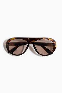 Aviator-style sunglasses