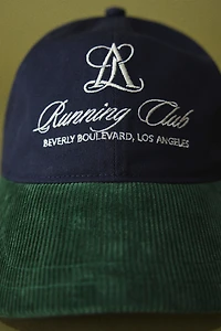 Corduroy-Visor Twill Cap