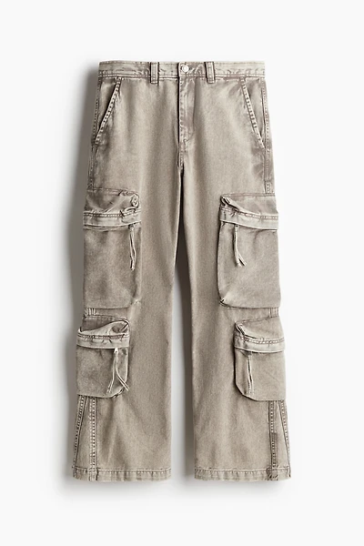 Regular-Fit Twill Cargo Pants