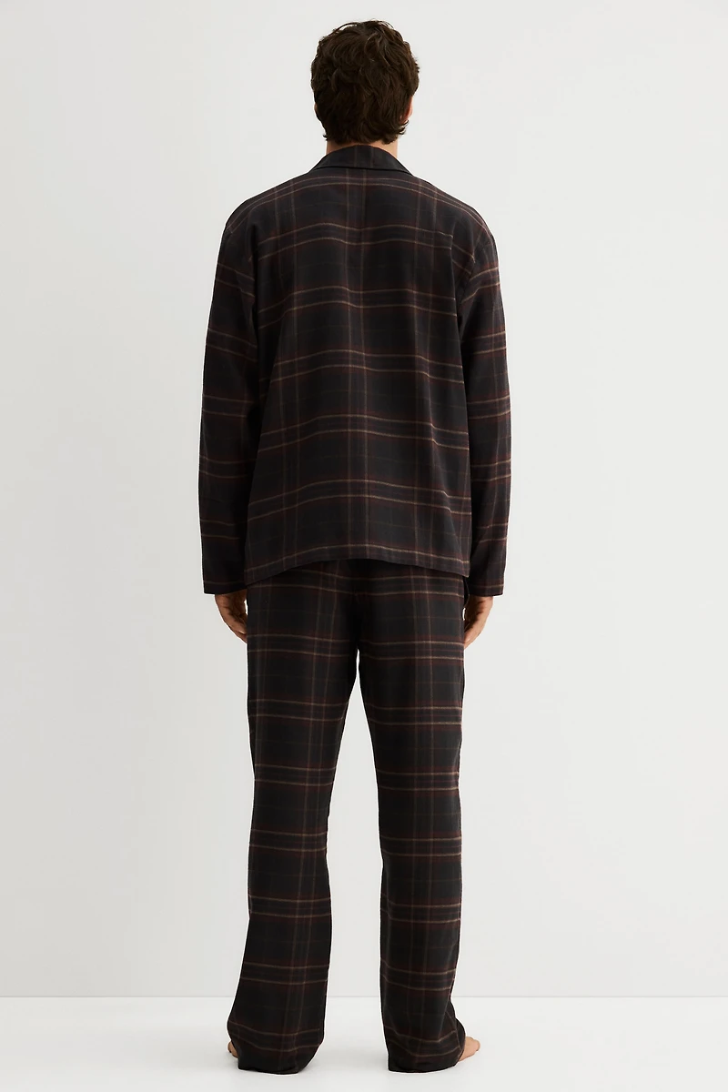 Flannel Pajama Shirt and Pants