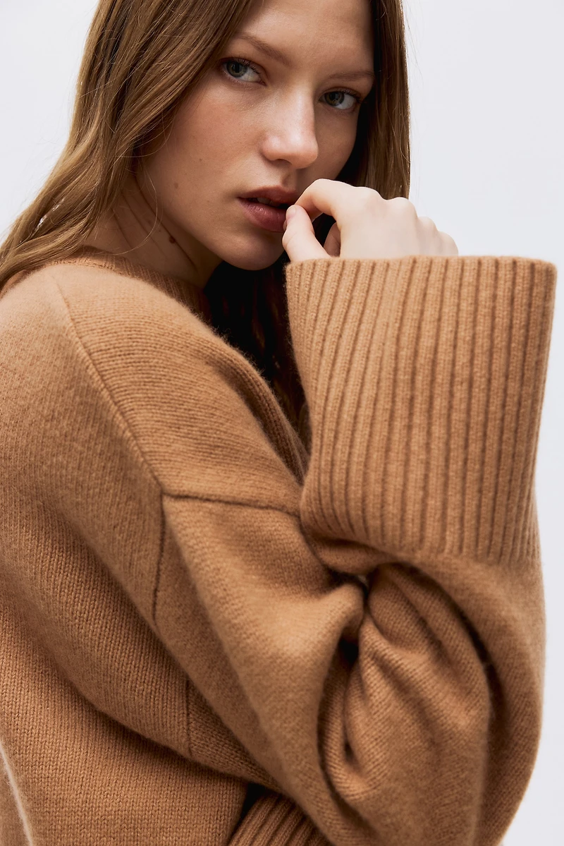 Chandail en cachemire mélangé