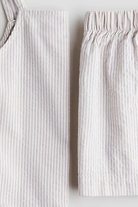 2-Piece Cotton Seersucker Set