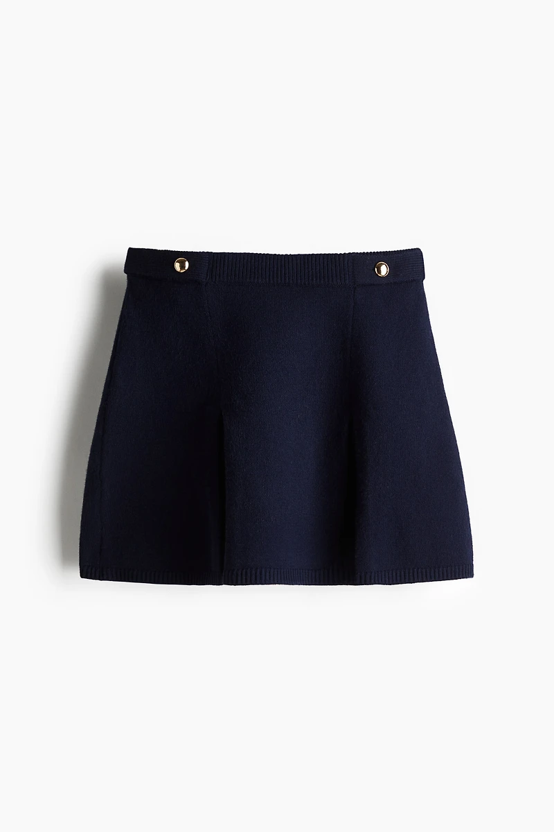 A-Line Knit Skirt