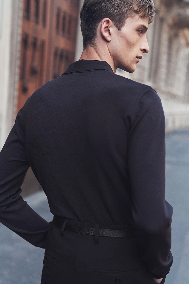 Polo Coupe Amincie en maille fine