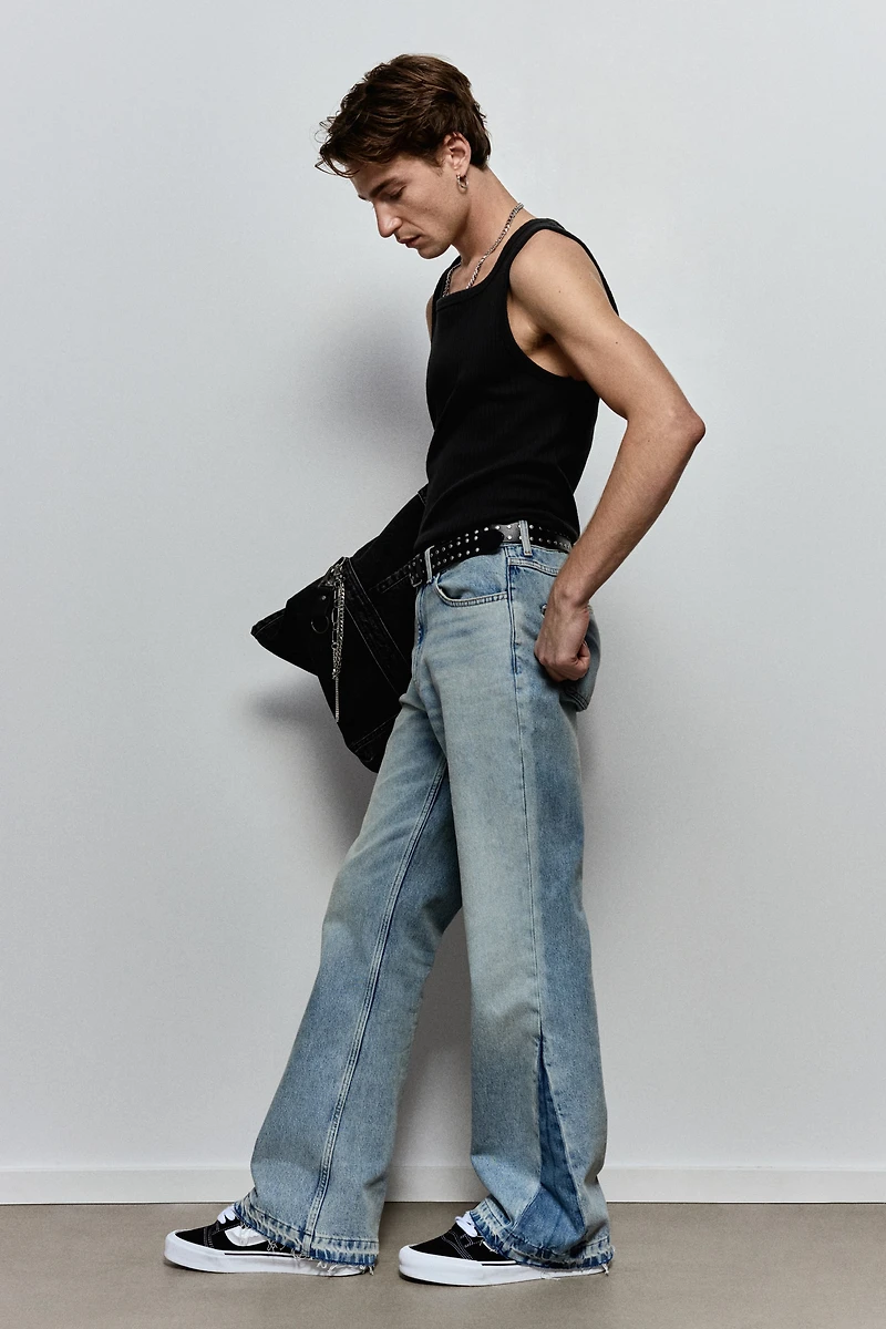 Débardeur côtelé près du corps