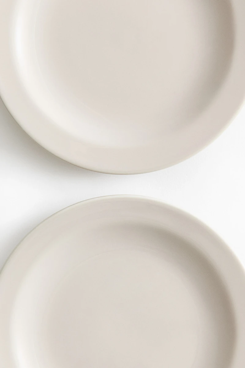 2-Pack Porcelain Appetizer Plates