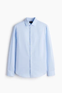 Slim-Fit Cotton Shirt