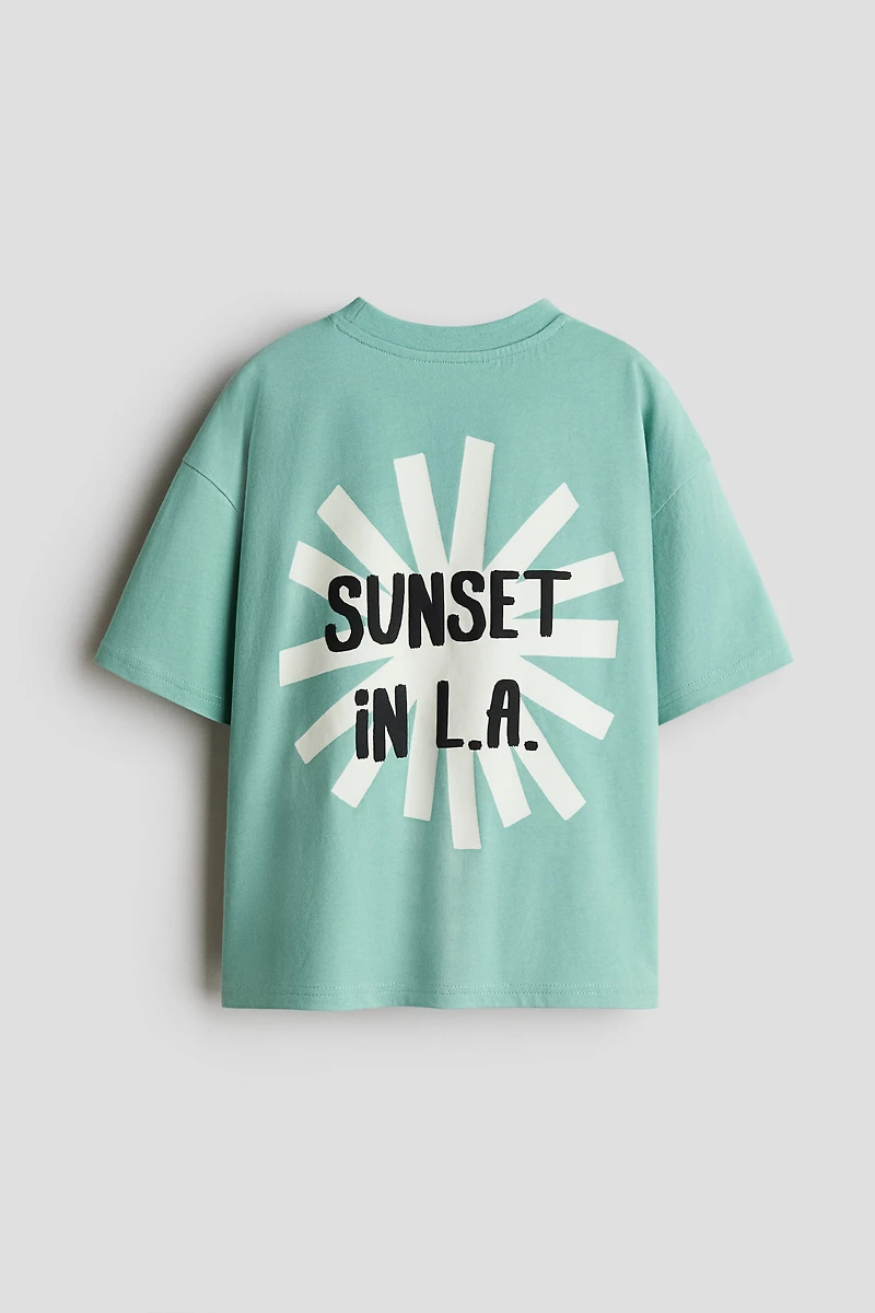 Printed Cotton T-Shirt