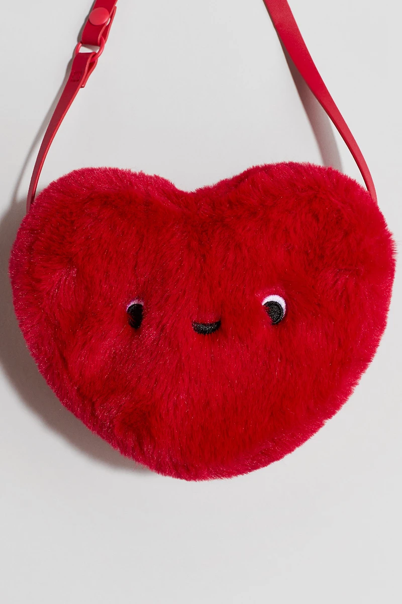 Heart-Shaped Crossbody Bag