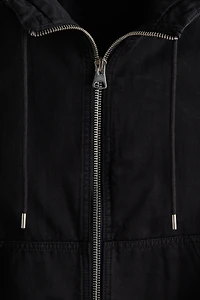 Hooded Cotton Workwear Jacket