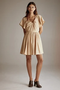 Dress with Flared Skirt