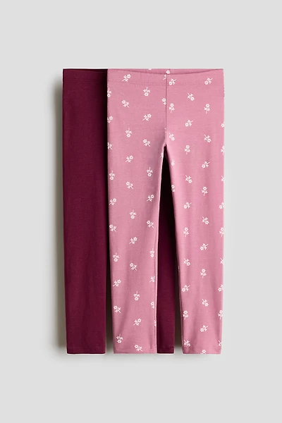 2-Pack Cotton Leggings