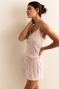 Cotton Pointelle Pajamas