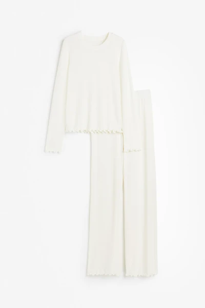 Haut et pantalon de pyjama