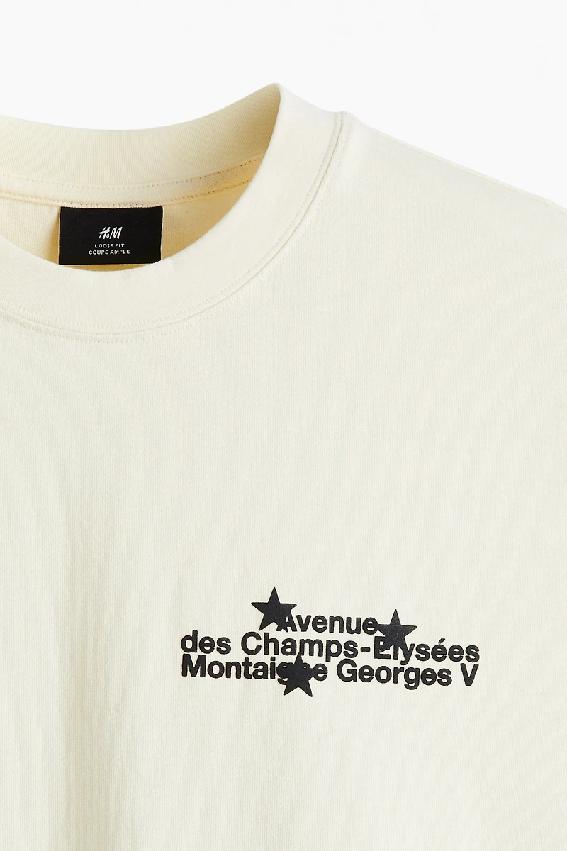 Loose-Fit Washed T-Shirt