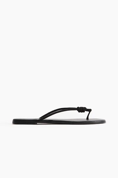 Knot-Detail Flip-Flops
