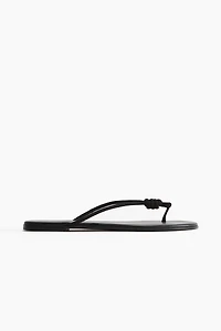 Knot-Detail Flip-Flops