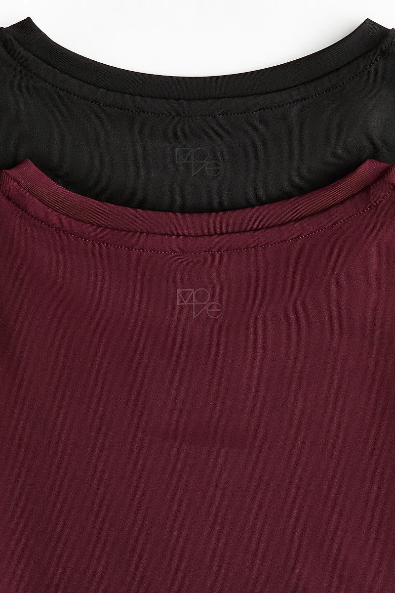 2-Pack Long-Sleeved Sports Tops with DryMove™