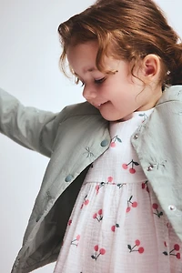 Robe en mousseline de coton