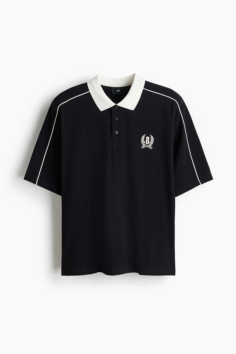 2-Piece Cotton Piqué Set