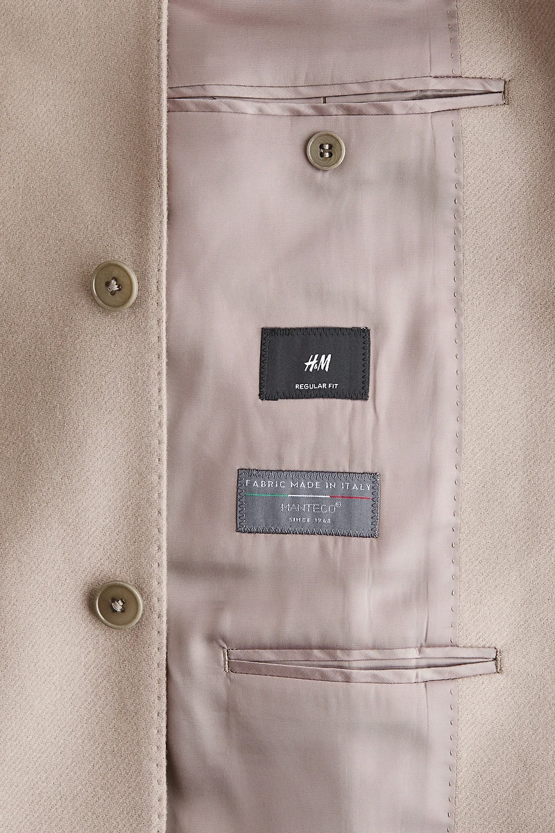 Regular-Fit Cashmere-Blend Jacket